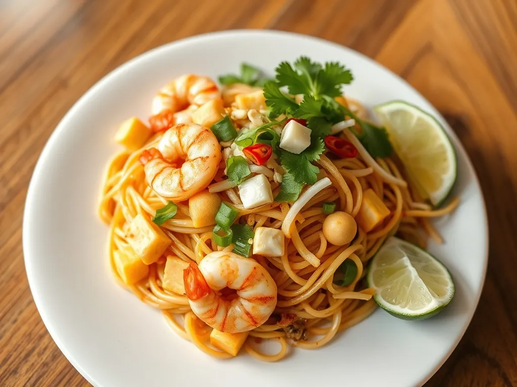 Przepis na Pad Thai: autentyczny i szybki